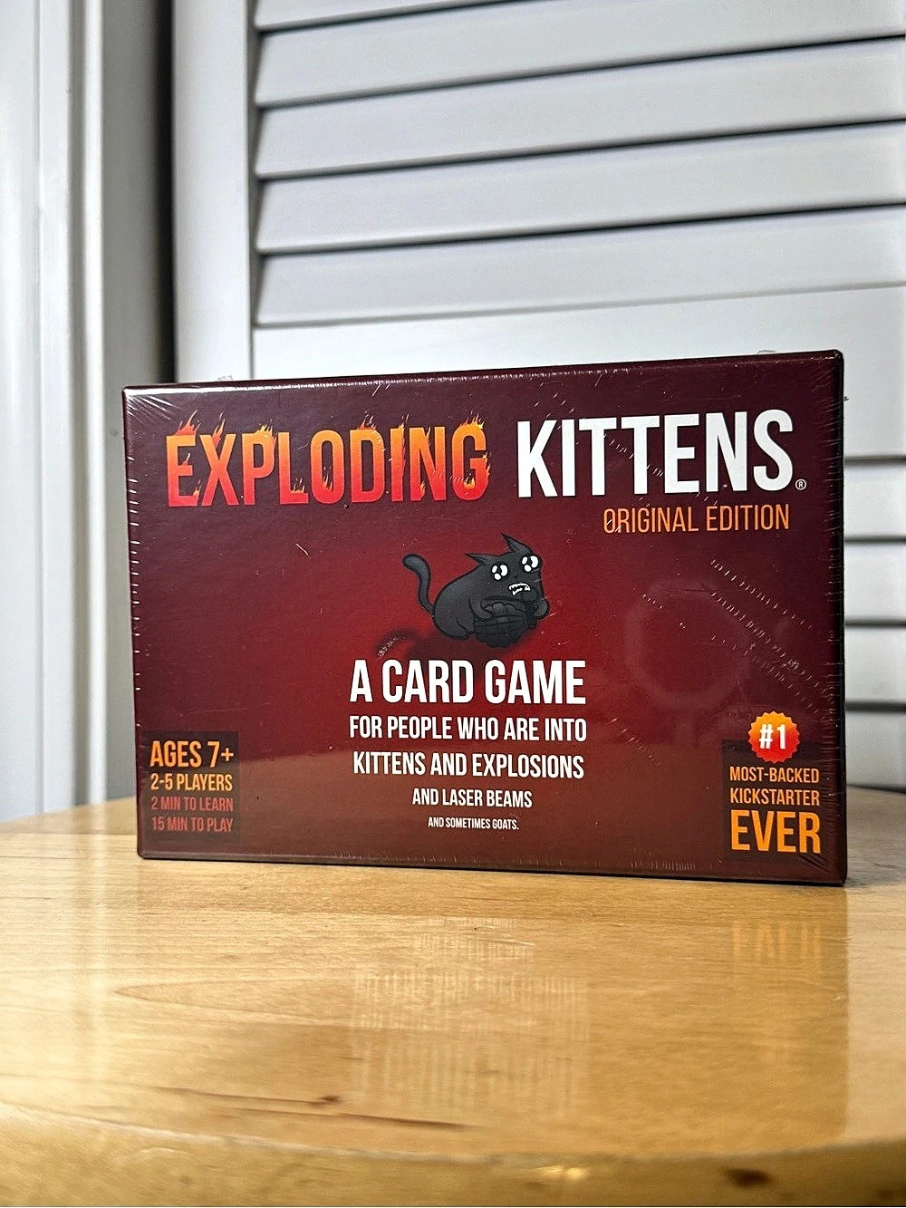 Exploding Kittens Original Edition Card Game Red & Black New and sealed